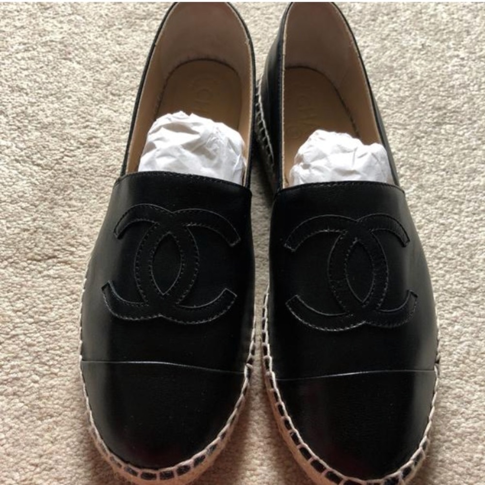 Chanel Espadrilles Lambskin